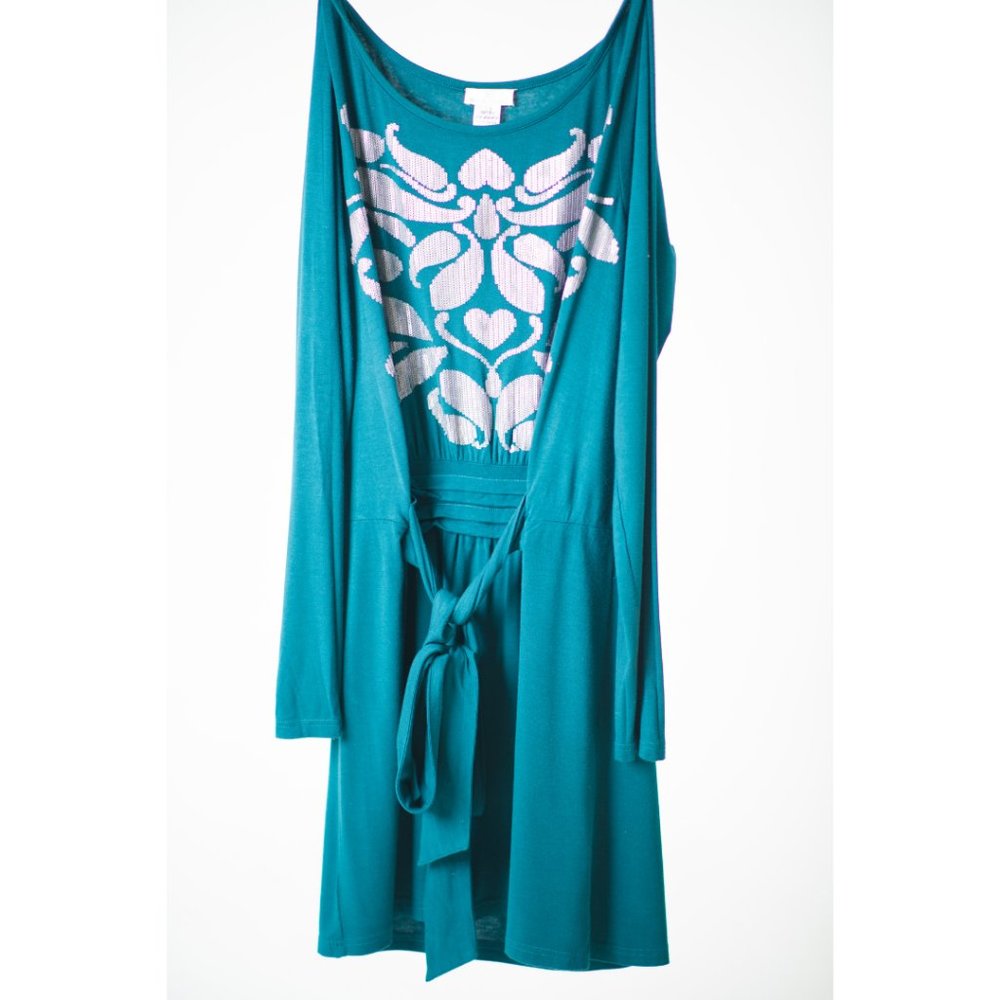Dark green dress
